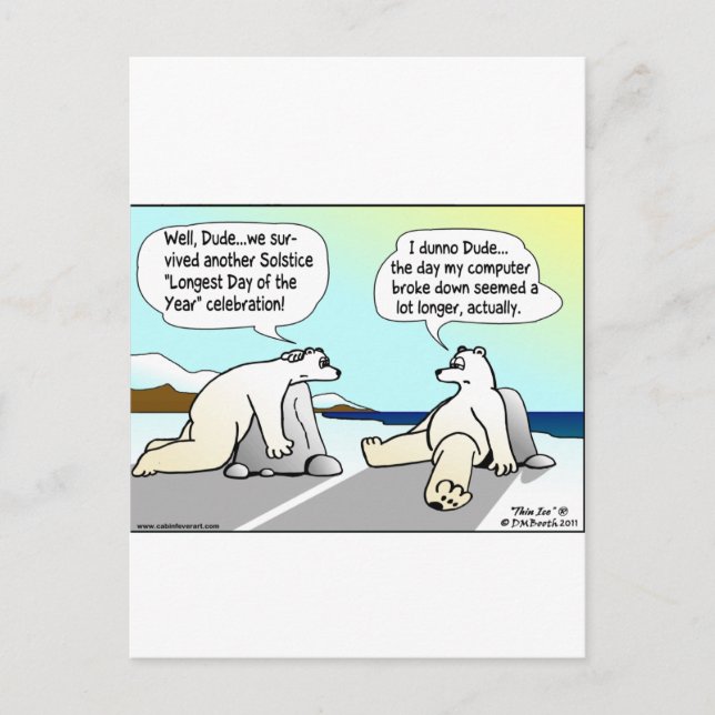 Cartão Postal Solstício de Verão (Frente)