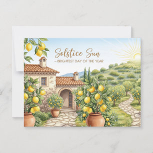 Cartão Postal Solstício de Verão