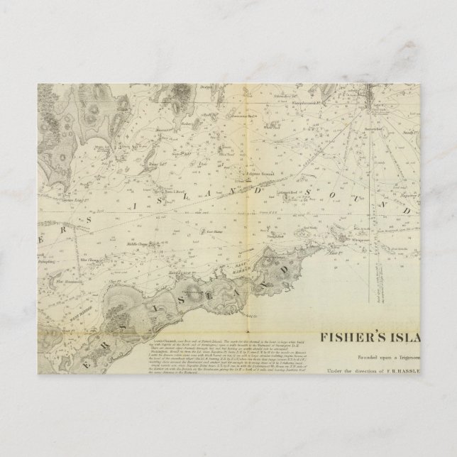 Cartão Postal Som da Ilha Fisher (Frente)