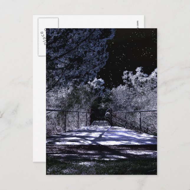 Cartão Postal Sombras da lua (Frente/Verso)