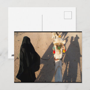 Cartão Postal Sombras do Deserto