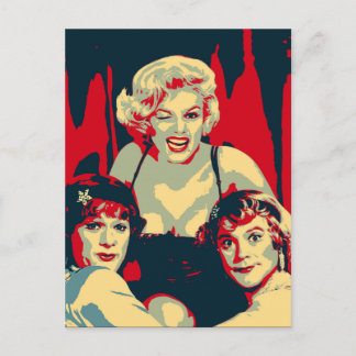 Cartão Postal Some like it hot Pop Art