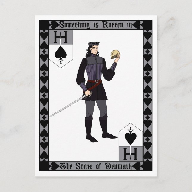 Cartão Postal Something is Rotten (Frente)