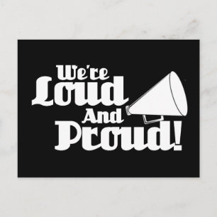 Cartão Postal Somos altos e orgulhosos!