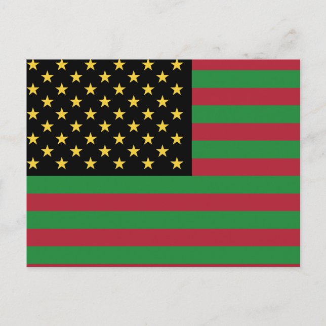 Cartão Postal Somos Todos América - Africano e Americano (Frente)