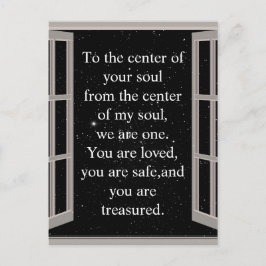 Cartão Postal Somos Um