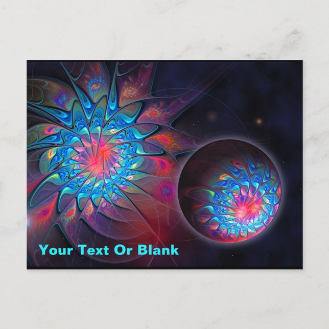 Cartão Postal Sonda de alienígena (Frente)