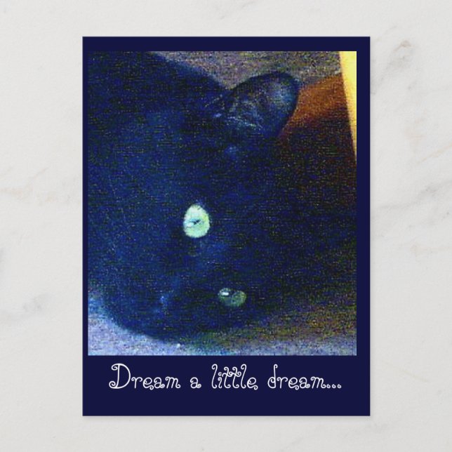 Cartão Postal Sonhe com um cartão-postal de sonho (Frente)