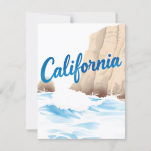Cartão Postal Sonho Californiano – Vibração de Via