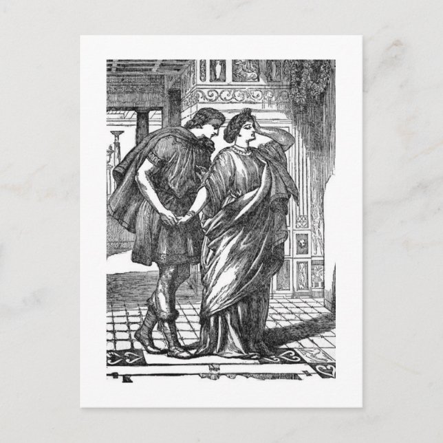 Cartão Postal Sonho da Noite de Verão (Frente)