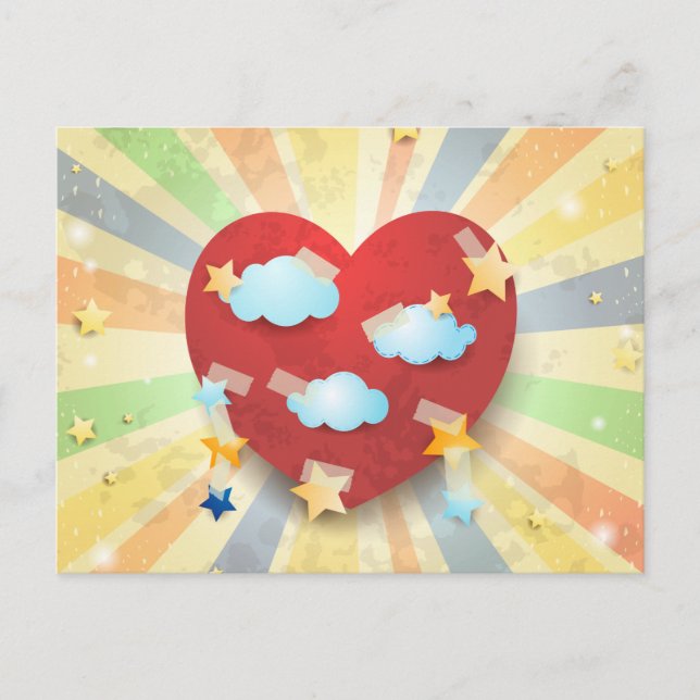 Cartão Postal Sonho de Amor (Frente)