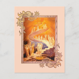 Cartão Postal Sonho de Jacob por William Blake