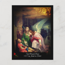 Cartão Postal Sonho de santo Bernard