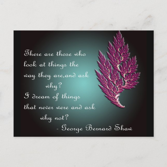 Cartão Postal Sonho do impossível! (Frente)