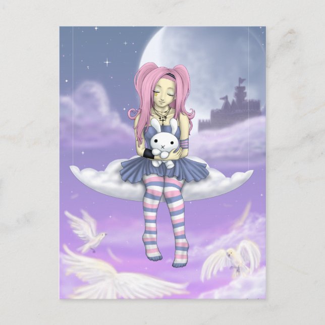 Cartão Postal Sonho em Nuvem (Frente)