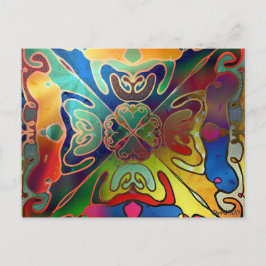 Cartão Postal Sonho Iridescente