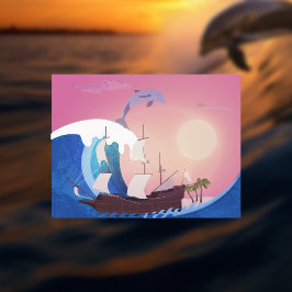 Cartão Postal Sonho Náutico