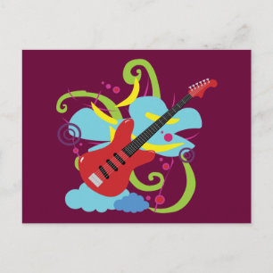 Cartão Postal Sonho Solo de Violão