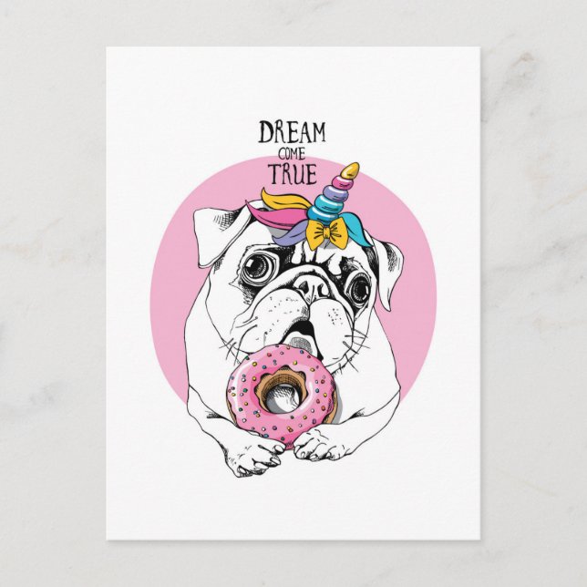 Cartão Postal Sonho torna-se realidade (Frente)