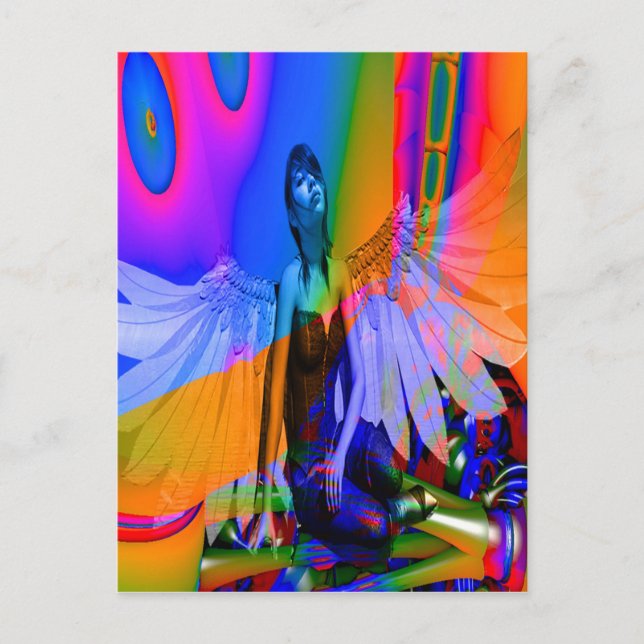 Cartão Postal Sonho Voador (Frente)