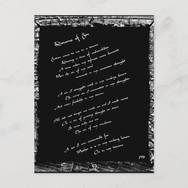 Cartão Postal Sonhos de Pinto (Frente)