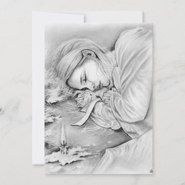 Cartão Postal Sonhos Elfos (Frente)