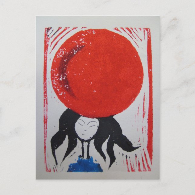 Cartão Postal Sonhos Japoneses (Frente)