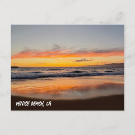 Cartão Postal Sonhos Sunset para sempre - Praia de Veneza, Cartã