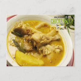 Cartão Postal Sopa de Galinha