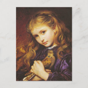 Cartão Postal Sophie Anderson A Rola Postcard