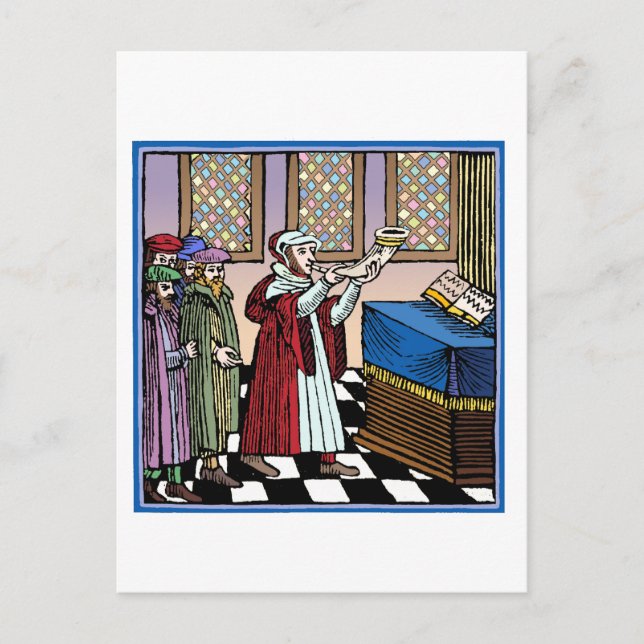 Cartão Postal Soprando O Shtambor (Frente)