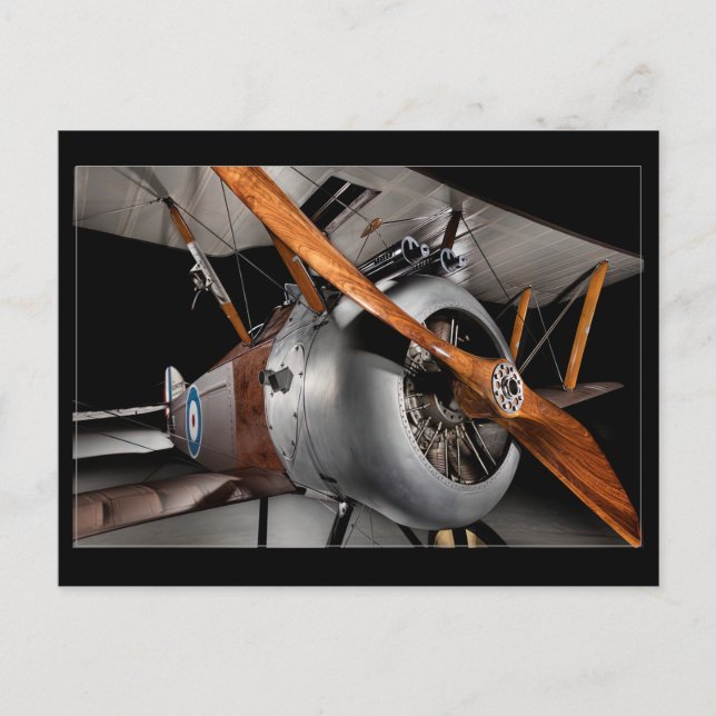 Cartão Postal Sopwith Camel (Frente)