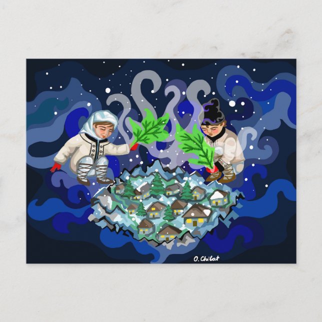 Cartão Postal Sorcovitul (Frente)