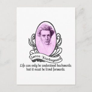 Cartão Postal Søren Kierkegaard