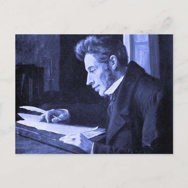 CARTÃO POSTAL "SOREN KIERKEGAARD" (Frente)
