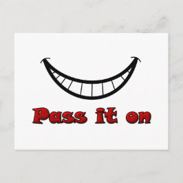 Cartão Postal Sorria