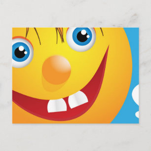 Cartão Postal Sorria