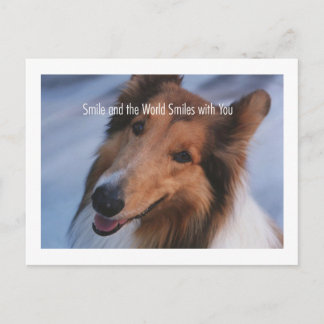 Cartão Postal Sorria