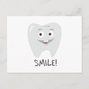 Cartão Postal Sorria Dente