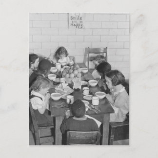 Cartão Postal Sorria e Seja Feliz - Vintage