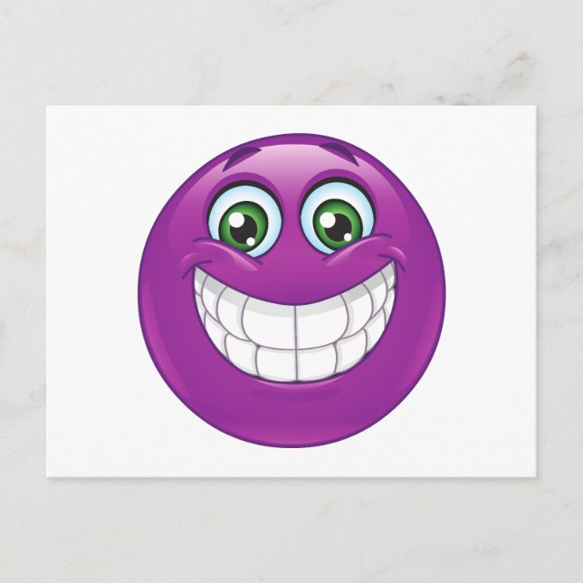 Cartão Postal sorriso (Frente)