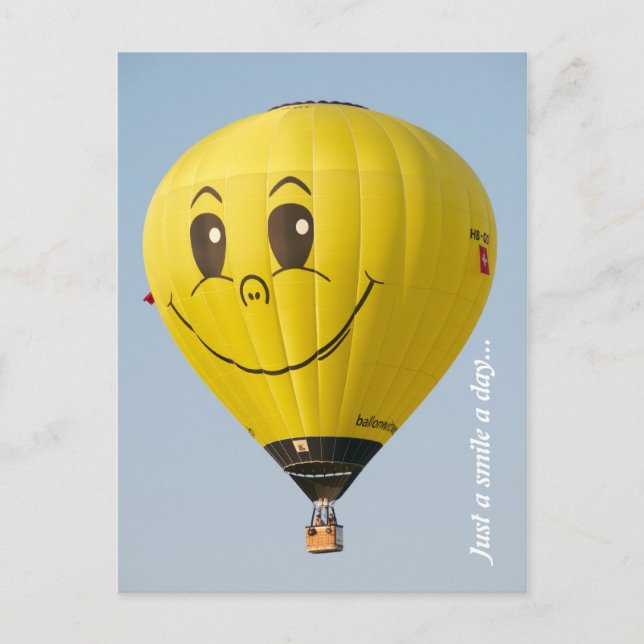Cartão Postal Sorriso de Balonagem (Frente)