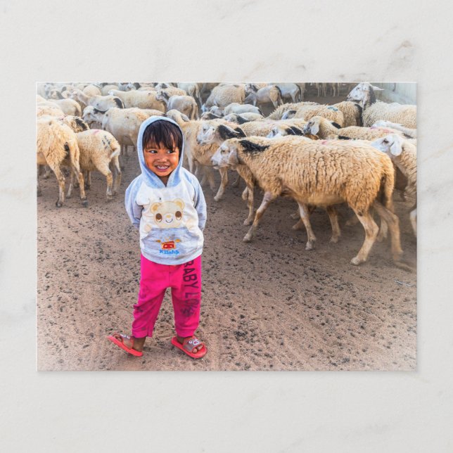 Cartão Postal Sorriso Inocente © (Frente)