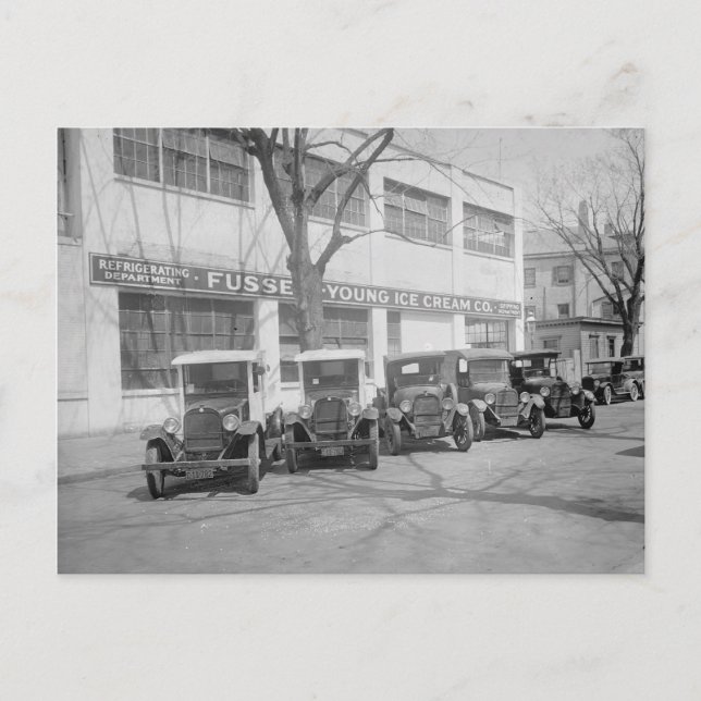 Cartão Postal Sorvete de Fussell (Frente)