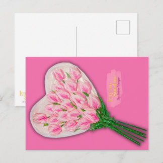 Cartão Postal "Sorvete de Morango"