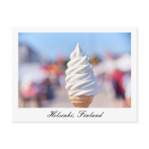 Sorvete suave em Helsínquia, Finlândia