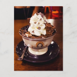 Cartão Postal sorvete Sundae