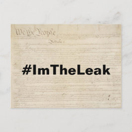 Cartão Postal Sou a Resistência a Fugas