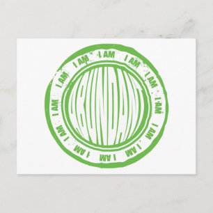 Cartão Postal Sou Abundante