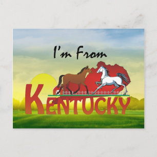 Cartão Postal Sou do Kentucky
